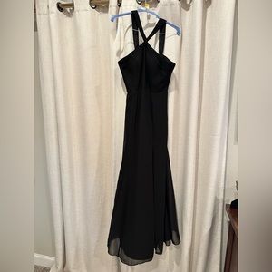 Azazie black dress